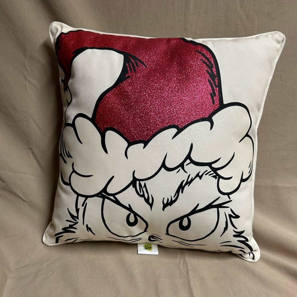 Mr Grinch Pillow